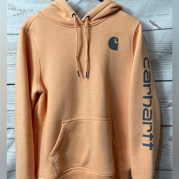 NWOT!! women carhartt graphic sweatshirt! - Picture 2 of 4